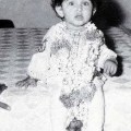 Hrithik as a baby
