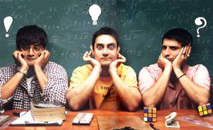 Bollywood examination three idiots