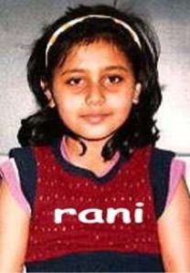 Rani when she was five years old