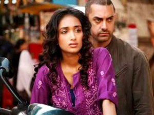 Jiah with Aamir Khan