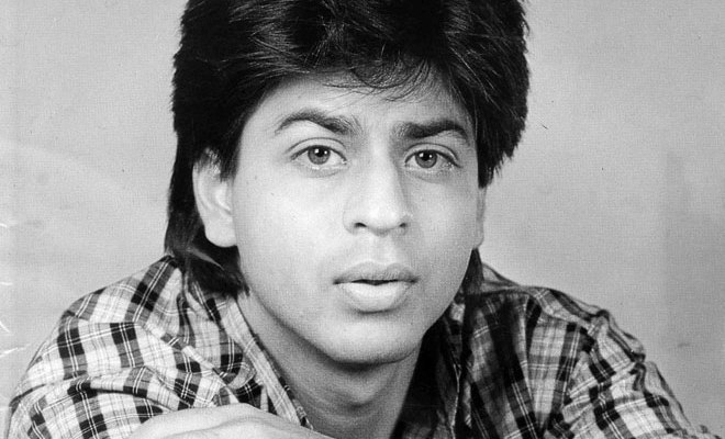 Shah Rukh Khan during that period when supposedly used to sleep on a bench and borrow Rs 20 everyday from a friend to reach Film City