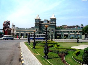 A view of the Ramoji Rao film City in Hyderabad