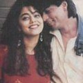 rare shah rukh with gauri
