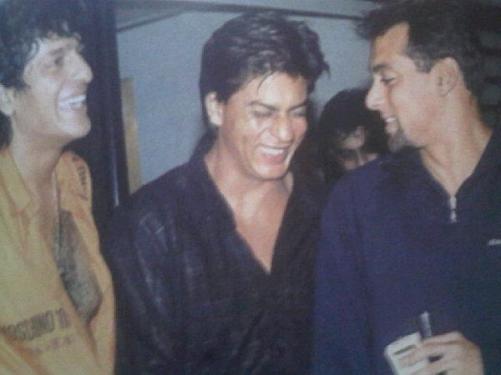 Salman and Shah Rukh Khan when they were really, really good friends