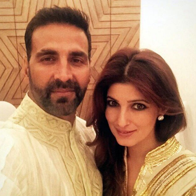 Twinkle Khanna with Akshay Kumar