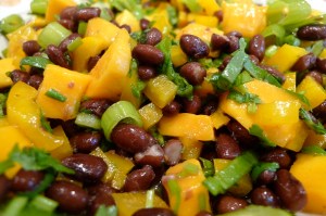 Mango and Black Bean Salad