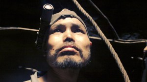 A still from the film Fireflies in the Abyss